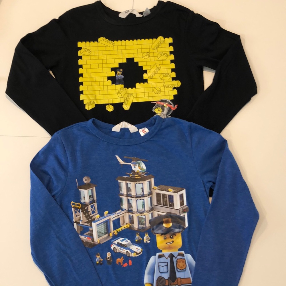 2 shirts for LEGO fan!!!!cool!!!!